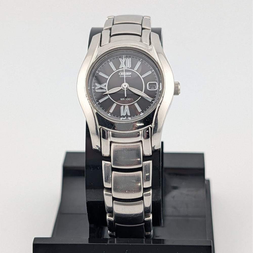 Citizen Eco-Drive Espresso Brown‎ Dial WR100 Watch E011-S015502